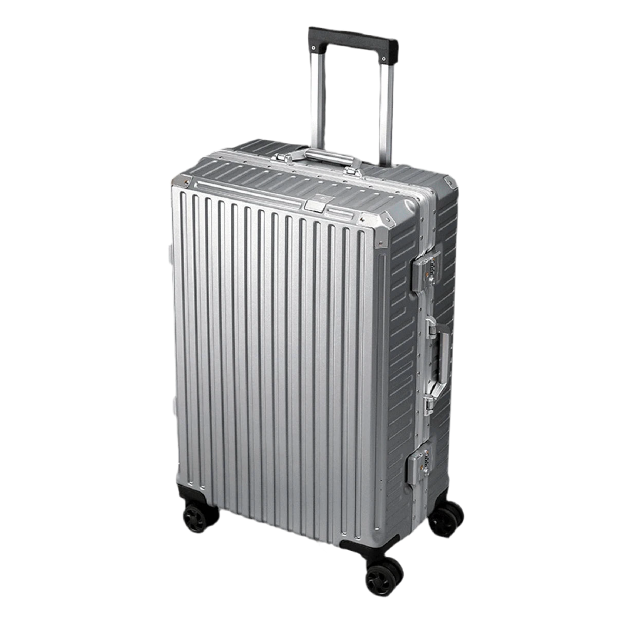 Luxury Aluminum Frame Trolley Suitcase with USB Port