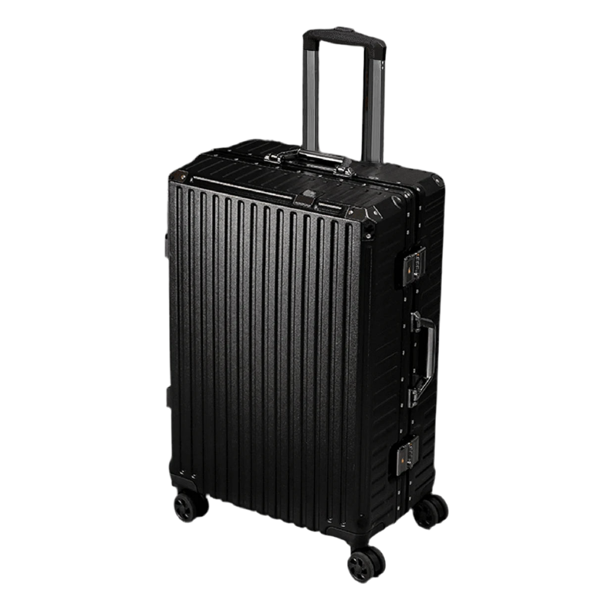 Luxury Aluminum Frame Trolley Suitcase with USB Port