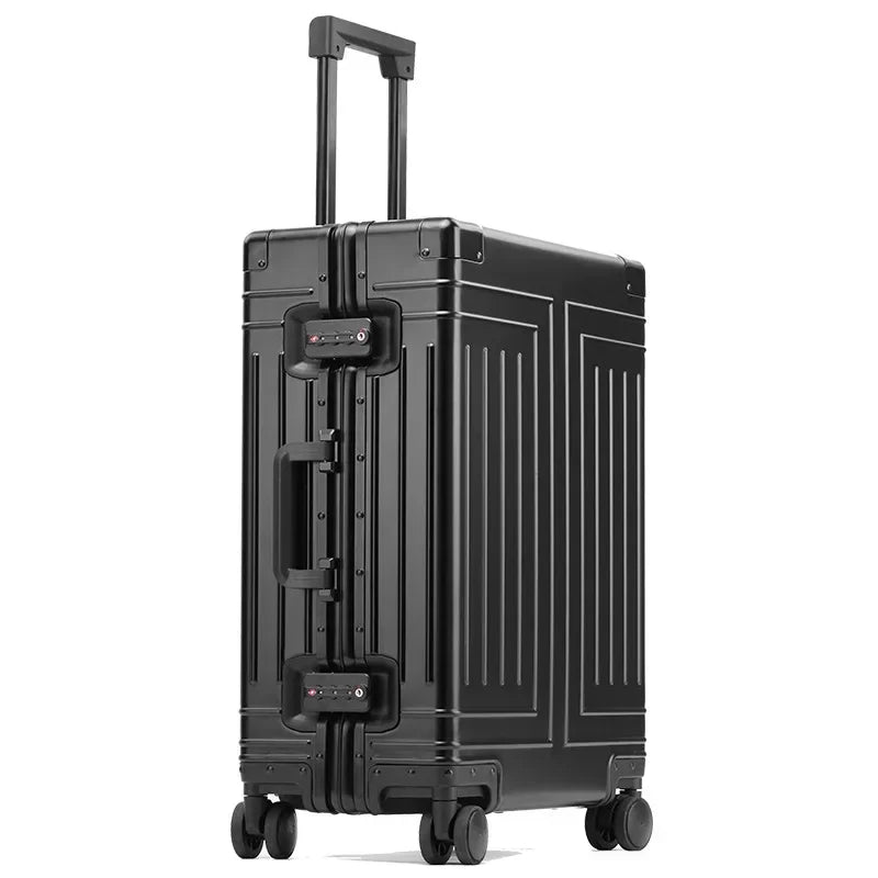 Aluminum-Magnesium Alloy Travel Suitcase