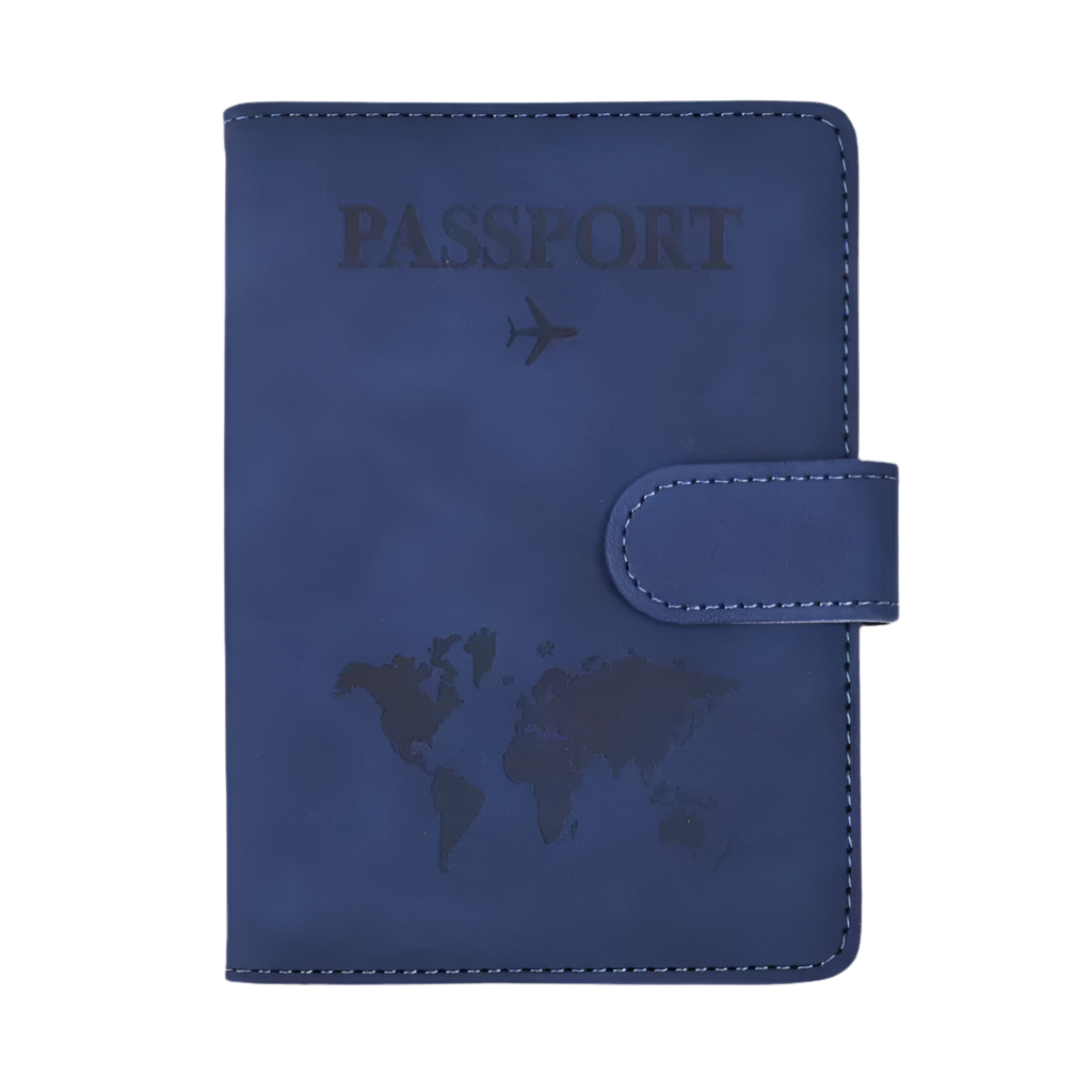 Leather Passport &amp; Credit Card Holder