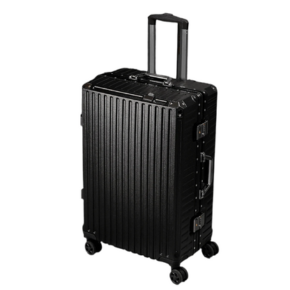 Luxury Aluminum Frame Trolley Suitcase with USB Port
