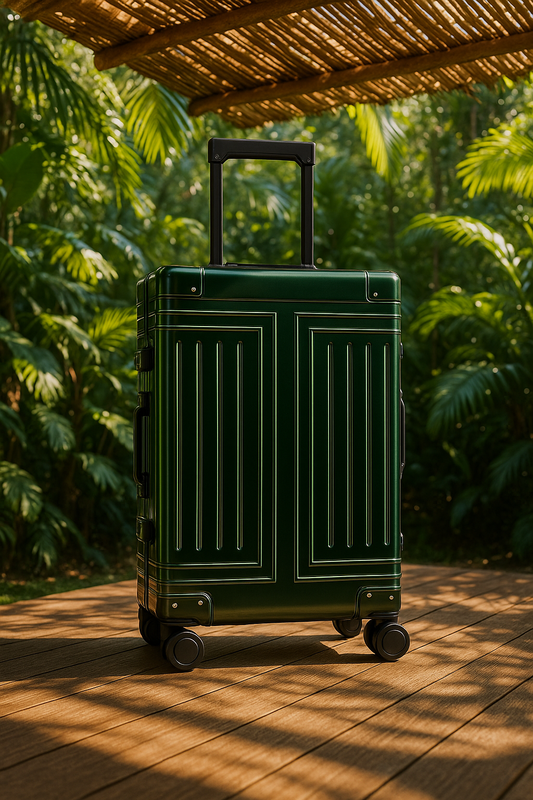 Aluminum-Magnesium Alloy Travel Suitcase